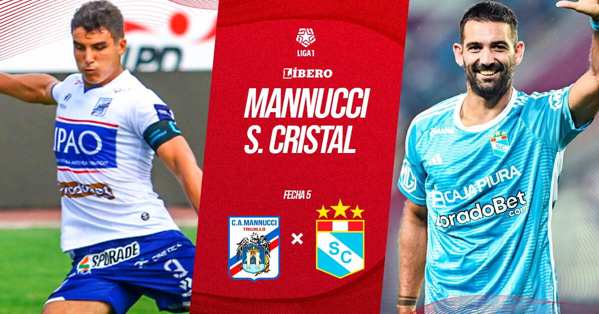 Sporting Cristal vs. Mannucci EN VIVO por GOLPERÚ: pronóstico, cuándo juega y dónde ver Apertura