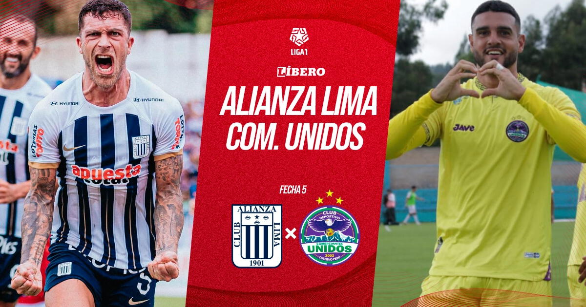 Alianza Lima vs. Comerciantes Unidos EN VIVO por Liga 1: cuándo juegan, hora y canal