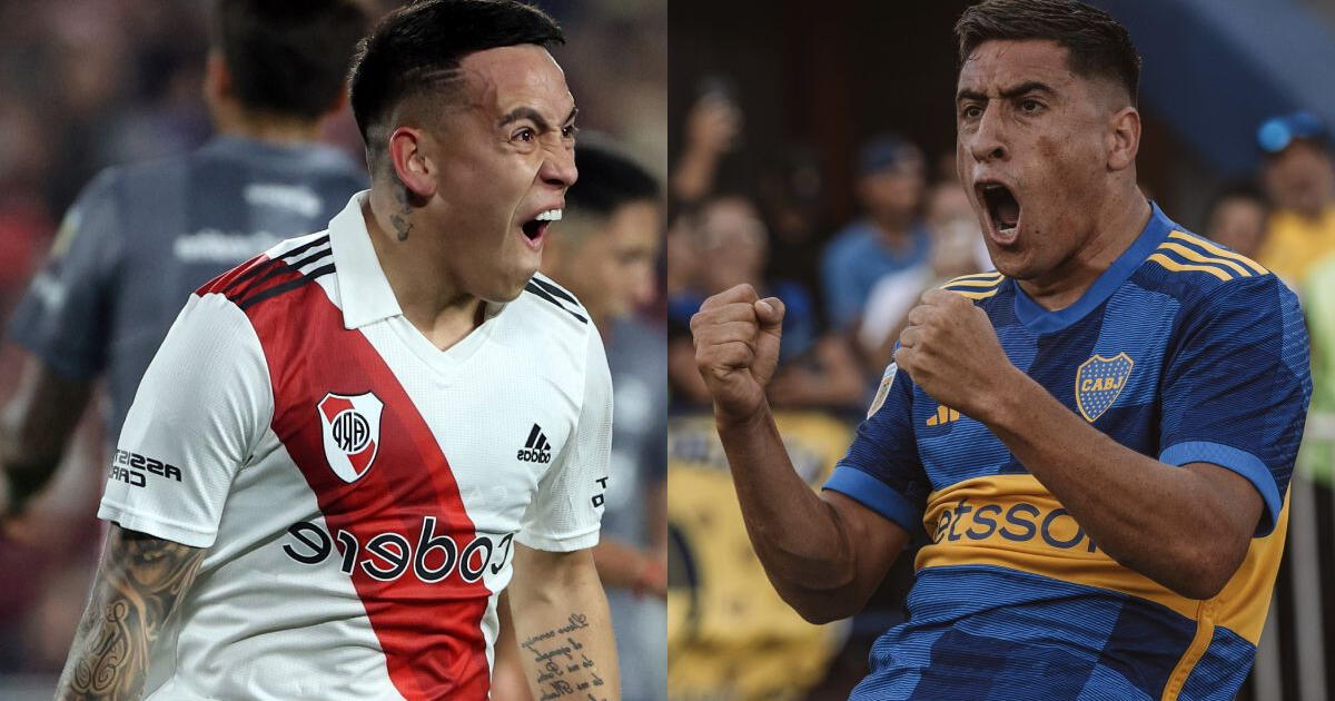 Alineaciones de River vs Boca 2024: así formará Martín Demichelis y Diego Martínez