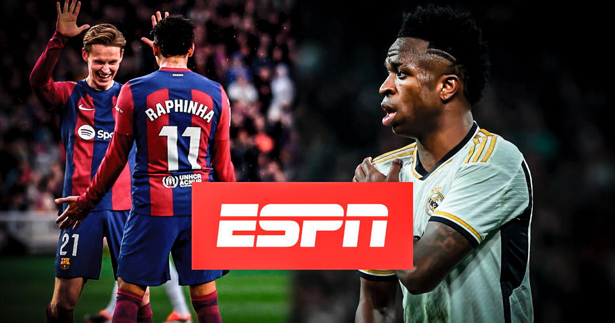 ESPN generó polémica contra Madrid en partido de Barcelona: 