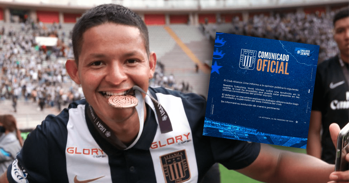 Alianza Lima detalló la lesión de Yordi Vílchez: ¿Qué padece y cuánto tiempo será baja?