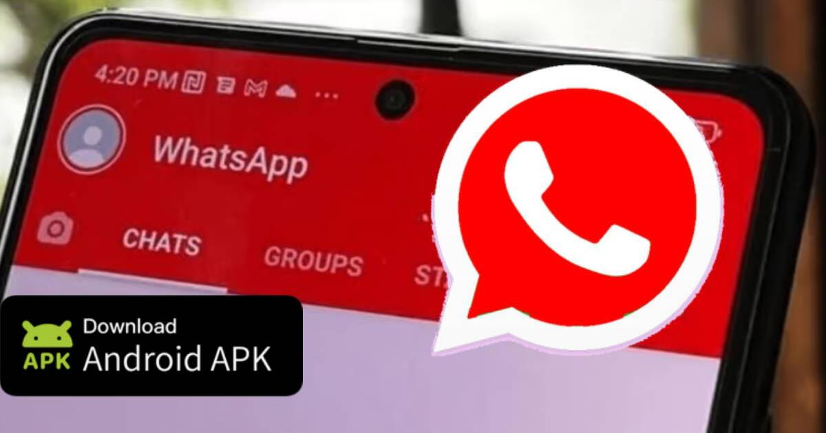 Descarga GRATIS WhatsApp Plus Rojo V36.00 APK: Link de la última versión 2024 para Android