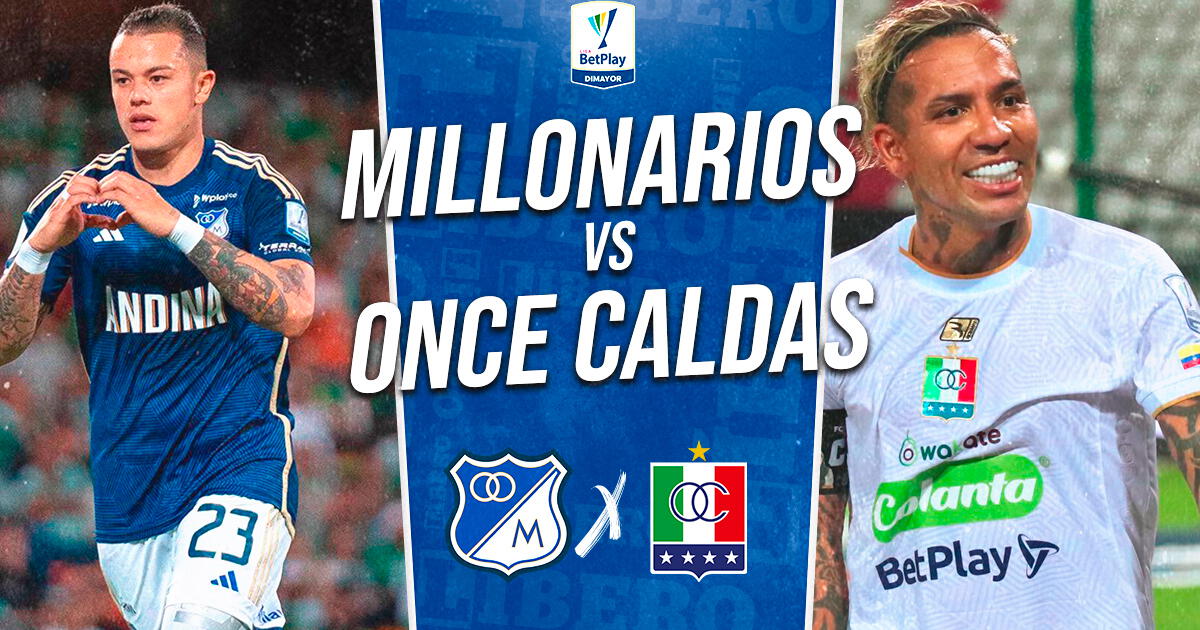 Millonarios vs. Once Caldas EN VIVO vía Win Sports: cuándo, horario y dónde ver Liga BetPlay