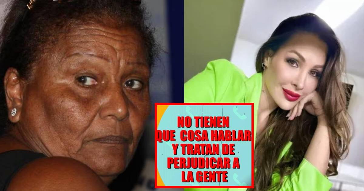 Doña Peta molesta por rumores que la enfrentan a Ana Paula Consorte: 