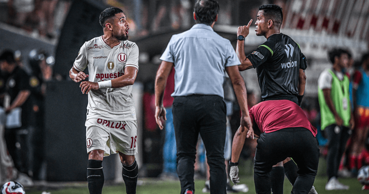 ¿Ureña jugará ante Sport Huancayo? Universitario apeló la sanción de 4 fechas contra chileno