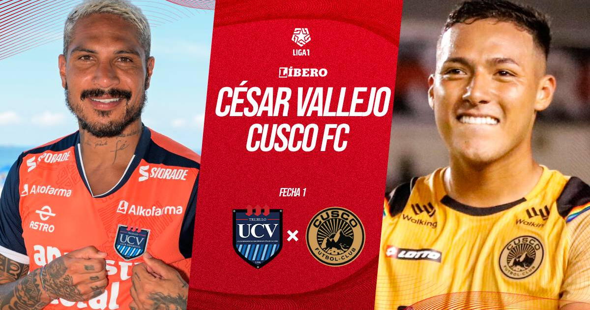 César Vallejo vs Cusco FC EN VIVO: cuándo, hora y dónde ver el debut de Paolo Guerrero