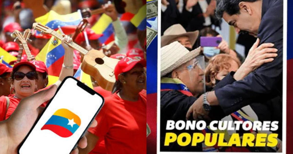 Bono Cultores Populares, febrero 2024: ¿cómo cobrar el nuevo subsidio de 1.800 vía Patria?