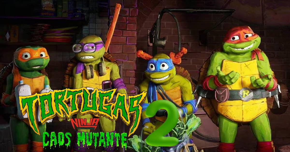 'Tortugas Ninja: Caos Mutante 2': secuela ya tiene fecha de estreno oficial