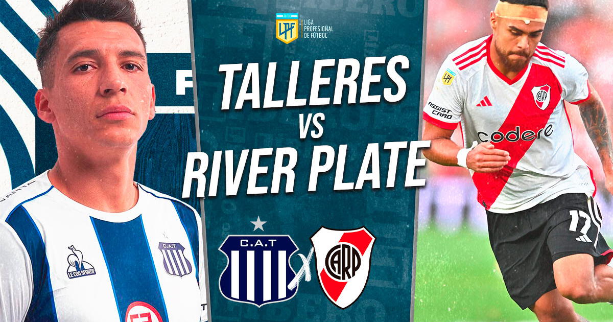 River Plate vs. Talleres EN VIVO vía TNT Sports: horario, alineaciones y cómo ver Copa de la Liga