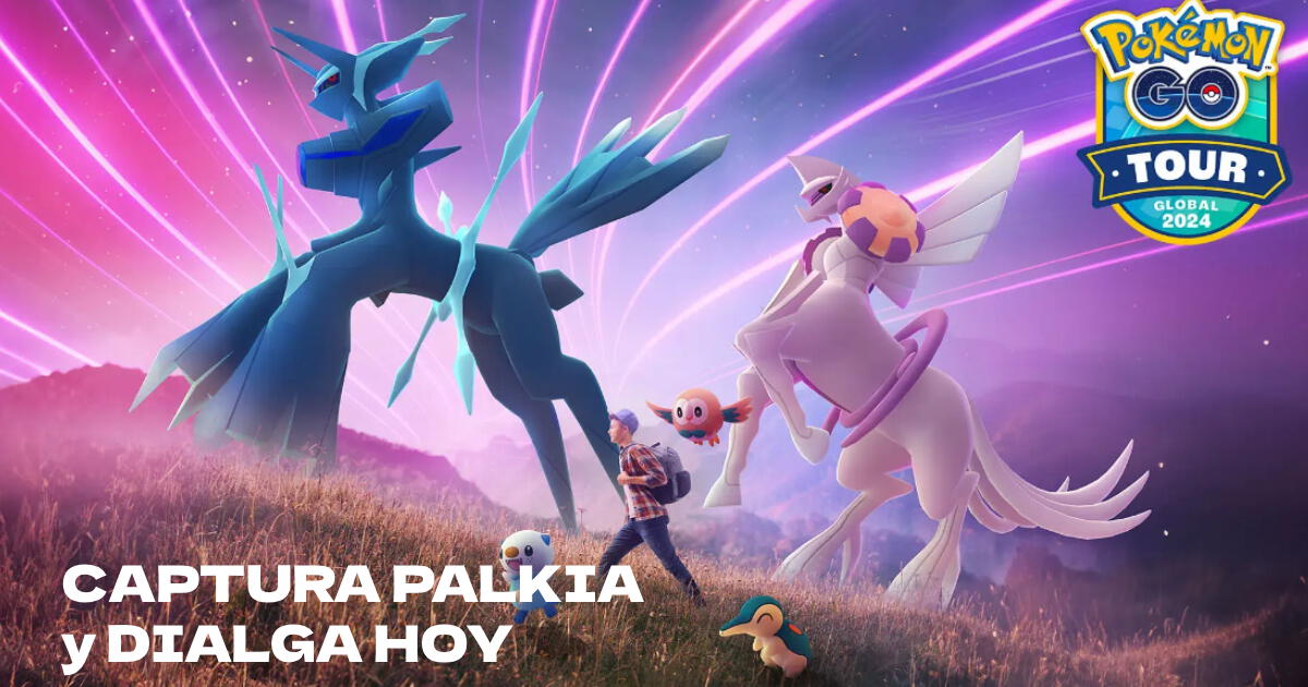 'Pokémon GO: Viajes atemporales': así podrás capturar a Dialga y Palkia forma origen