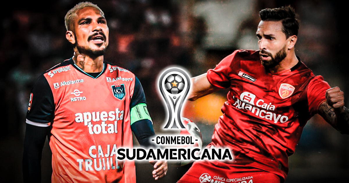 Canal confirmado para ver Vallejo vs Sport Huancayo por la Sudamericana con Paolo Guerrero