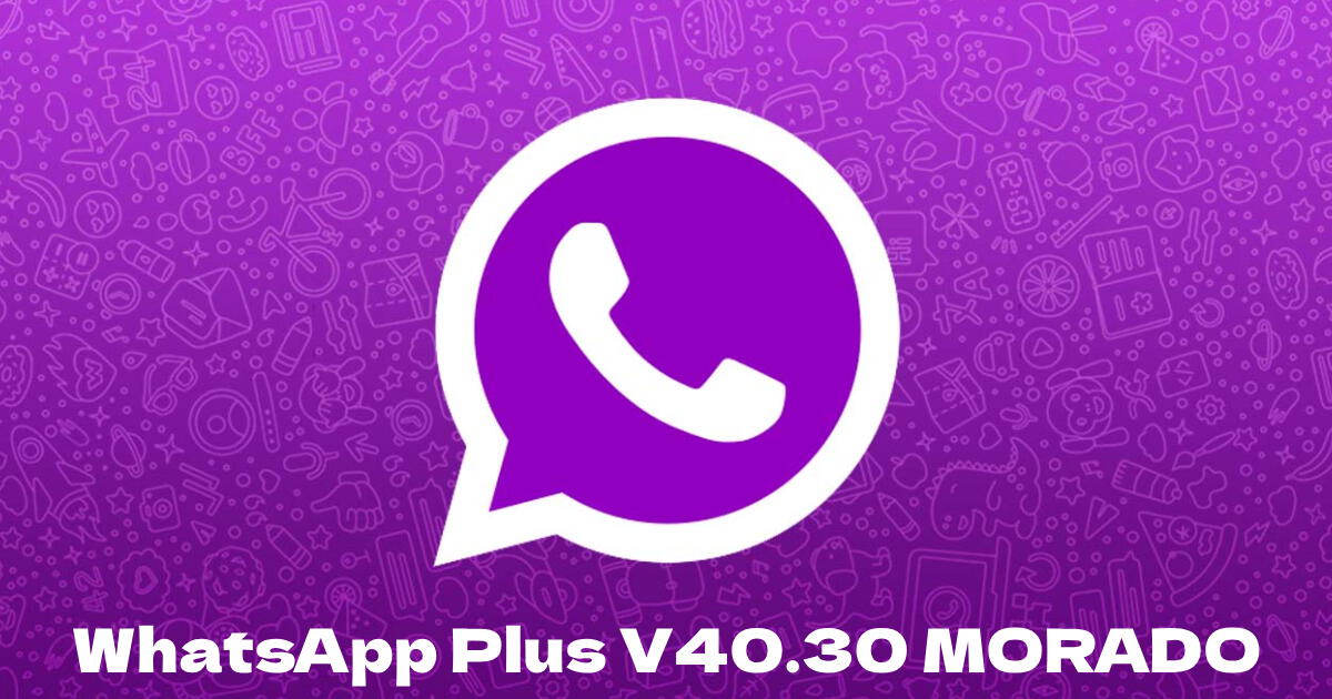 WhatsApp Plus V40.30: activa GRATIS el Modo Morado de la última versión Android