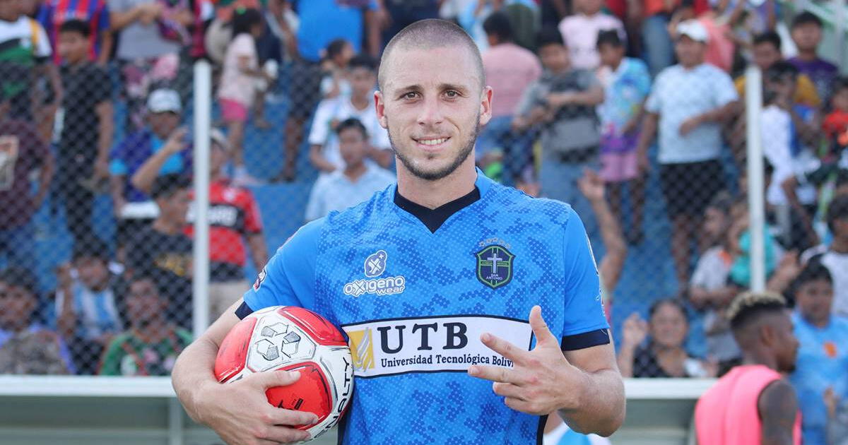 Felipe Pasadore: hace poco buscaba equipo en Facebook y hoy es máximo goleador de Bolivia