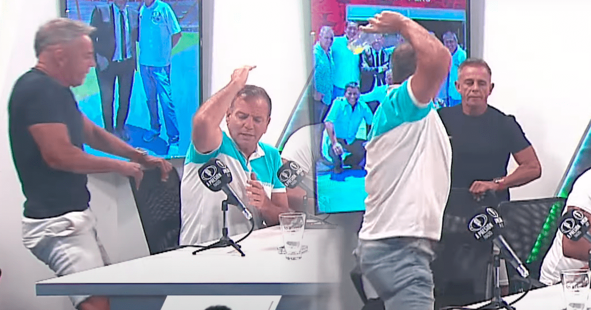 Julinho respaldó a Paolo Guerrero en debate y casi 'se va a las manos' con Bruno Cavassa