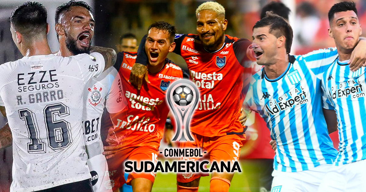 Con Corinthians y Racing: los posibles rivales de la Vallejo con Guerrero en la Sudamericana