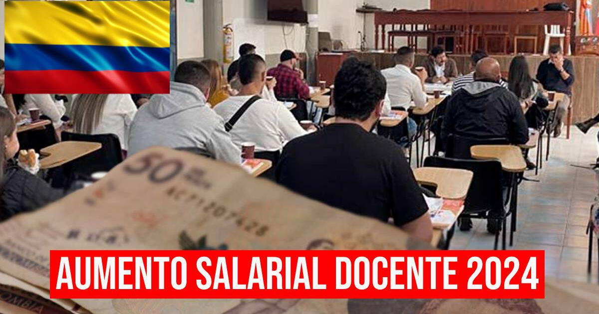 Aumentó el salario de los docentes en Colombia: ¿Cuál será el nuevo monto?