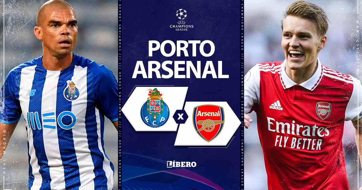 Arsenal vs. Porto EN VIVO por Champions League: a qué hora y cómo ver vía ESPN 2