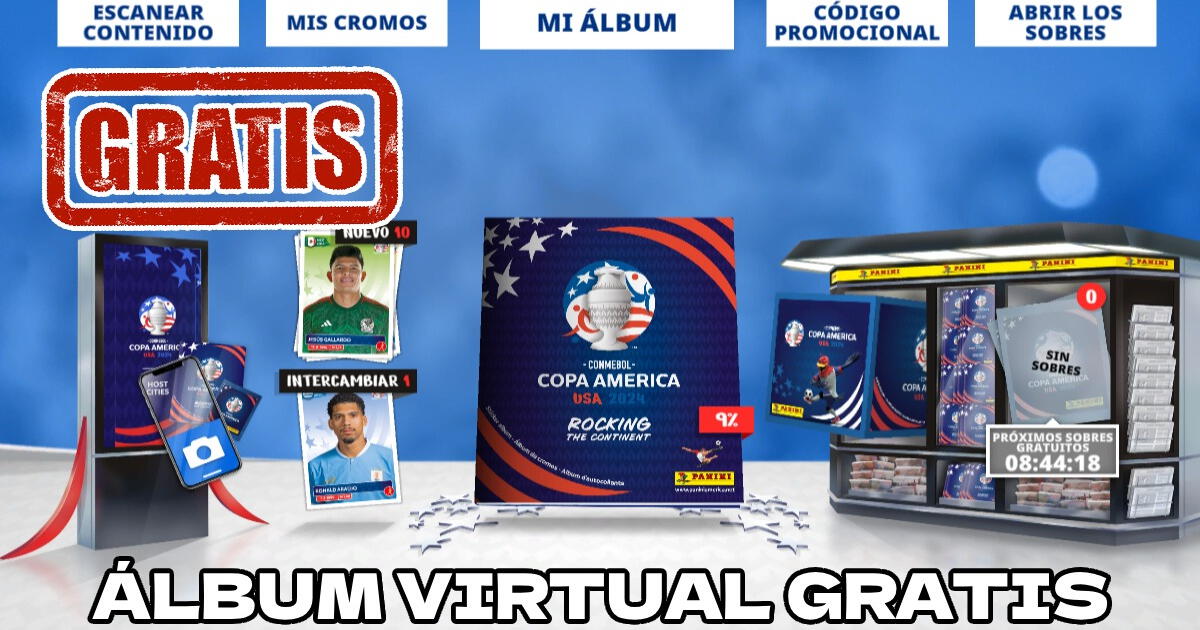 Álbum Virtual Copa América 2024: Consigue el APK gratis para Android