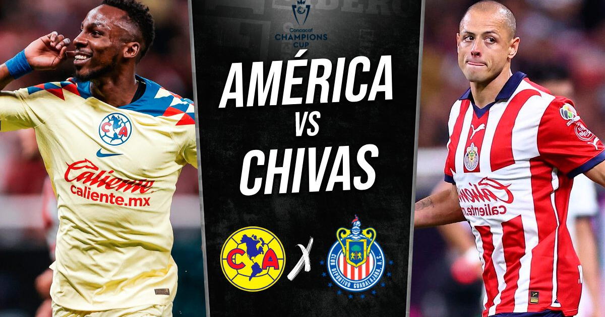 América vs Chivas por Concachampions: horario, pronóstico y dónde ver Fox Sports y TUDN