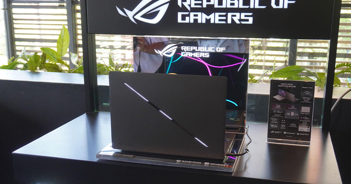 ASUS ROG Zephyrus G16, la nueva laptop gamer con pantalla OLED de 240Hz, Core i9 y RTX 4070