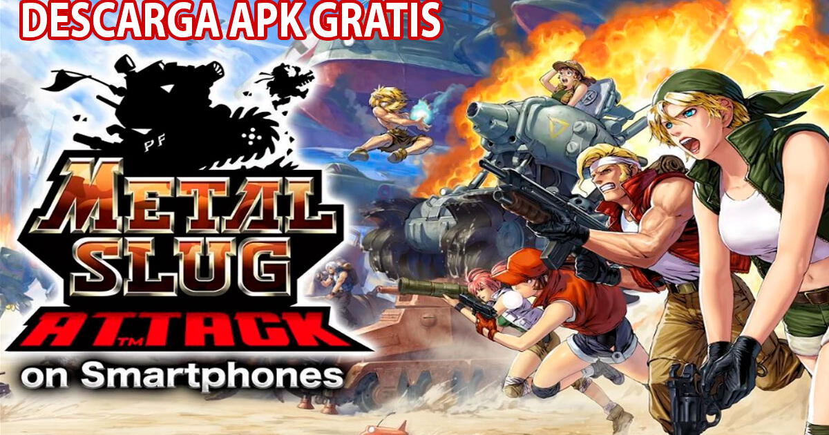 Metal Slug APK MOD para Android GRATIS: LINK de descarga del videojuego sin emulador