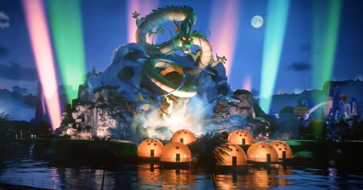Dragon Ball y el increíble parque temático con un Shenlong de 70 metros