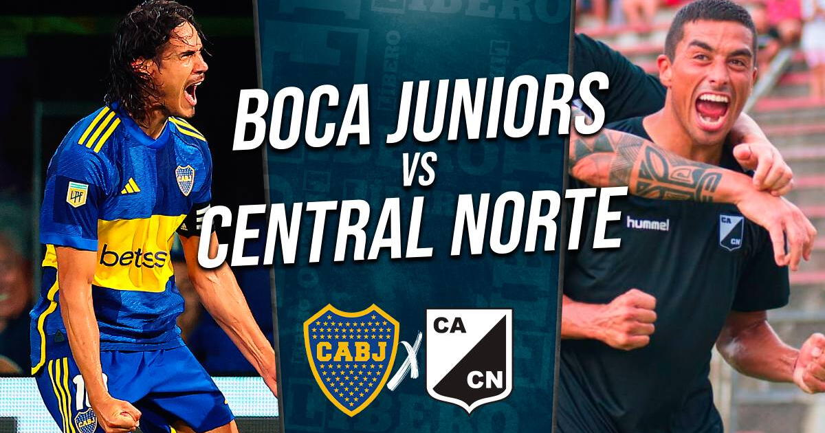 Boca vs Central Norte EN VIVO Copa Argentina: horario, formaciones y dónde ver TyC Sports