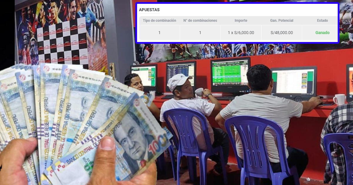 Peruano apostó los S/6000 que tenía ahorrados y dejó en 'bancarrota' a casa de apuestas