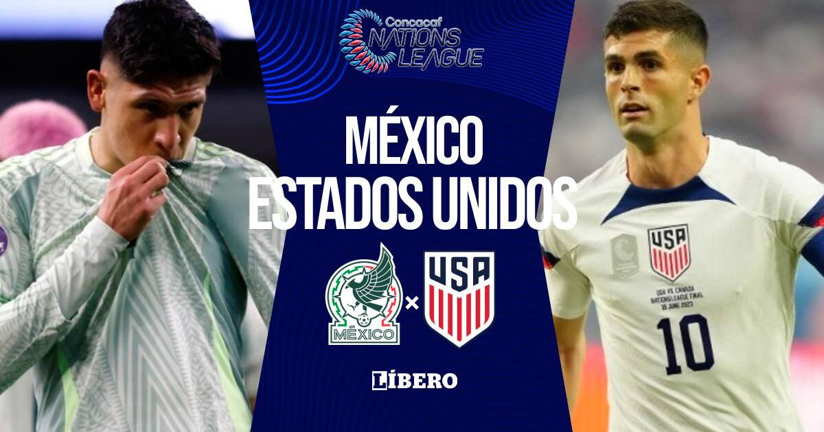 México vs Estados Unidos EN VIVO por final Liga de Naciones Concacaf: fecha, hora y dónde ver