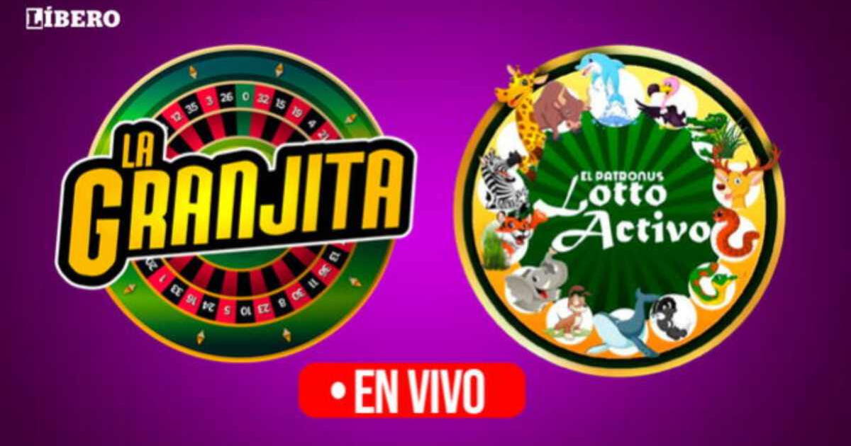 Lotto activo y La Granjita EN VIVO HOY, domingo 24 de marzo: resultados y animalitos ganadores