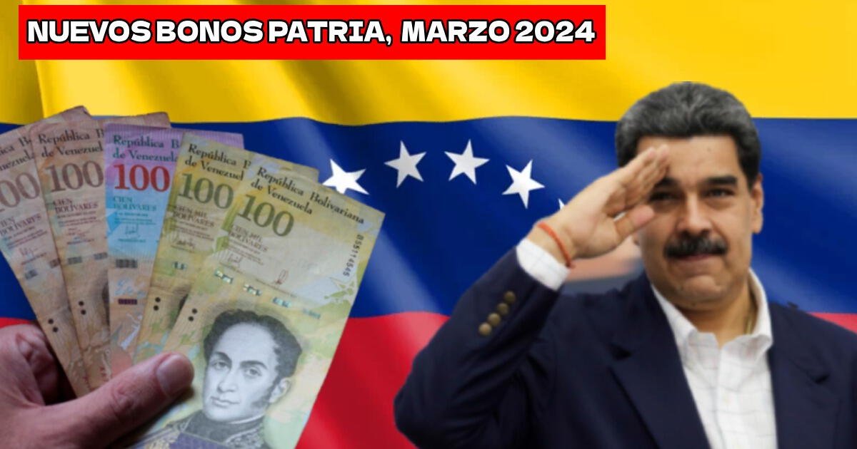 ¿Qué bono está llegando HOY en Venezuela vía Sistema Patria?