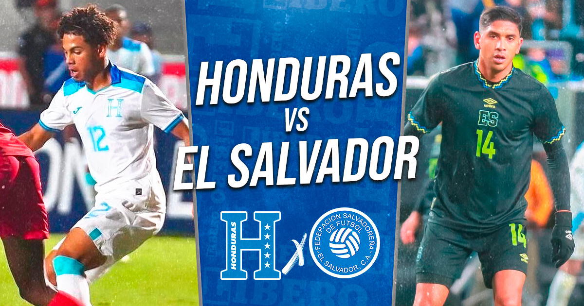 Honduras vs El Salvador EN VIVO vía Tigo Sports: fecha, horario y cómo ver el amistoso