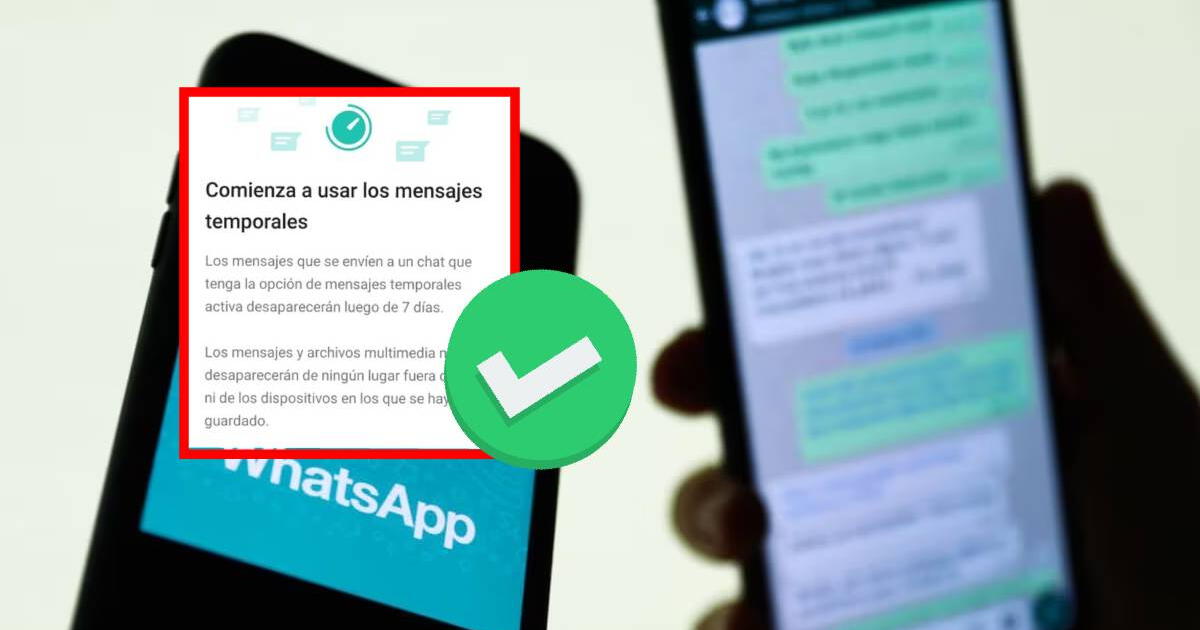 WhatsApp: el truco para conservar mensajes temporales y evitar que se eliminen