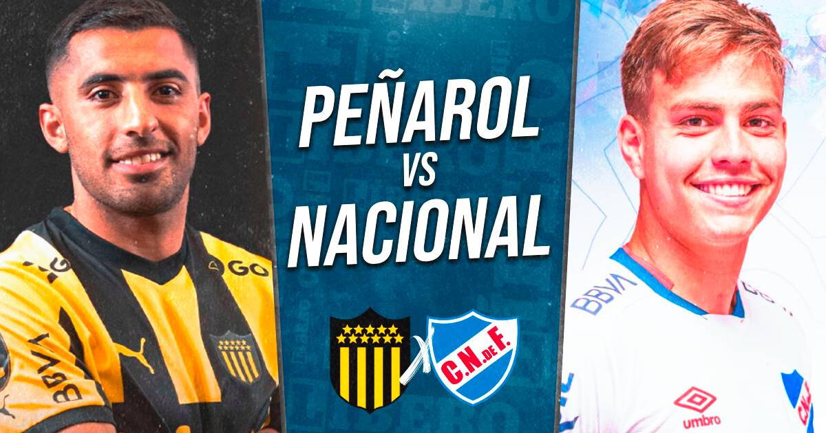 Peñarol vs. Nacional EN VIVO: A qué hora y dónde ver partido por Campeonato Uruguayo