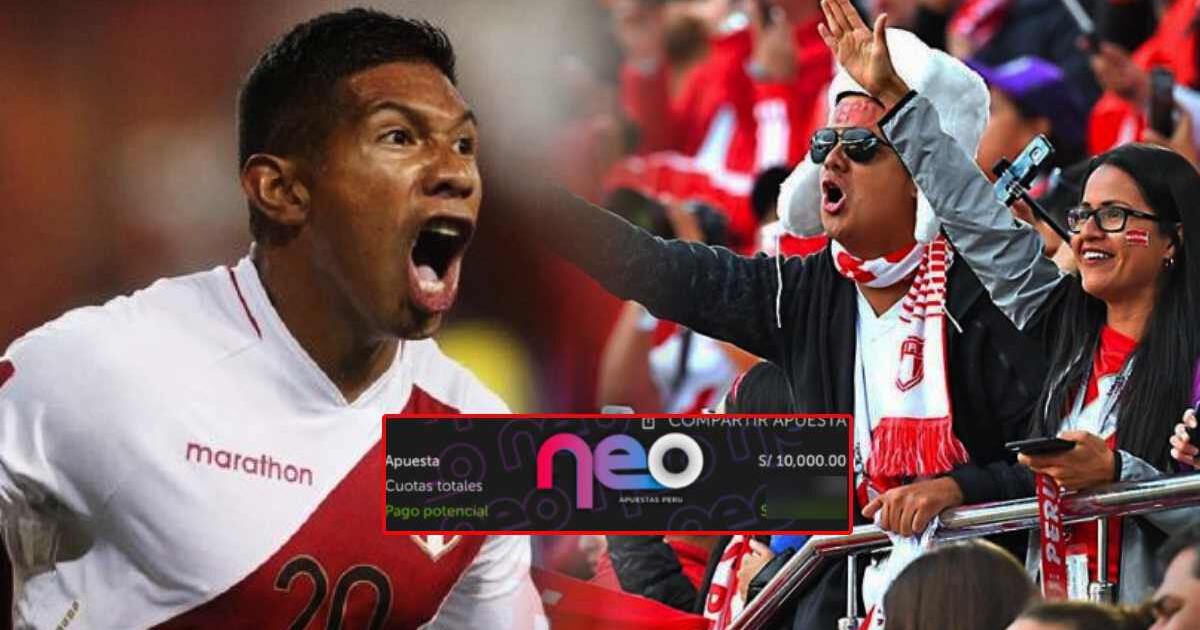 Apostó 10 mil soles al Perú vs. República Dominicana y podría ganar 'billetón' en 90 minutos