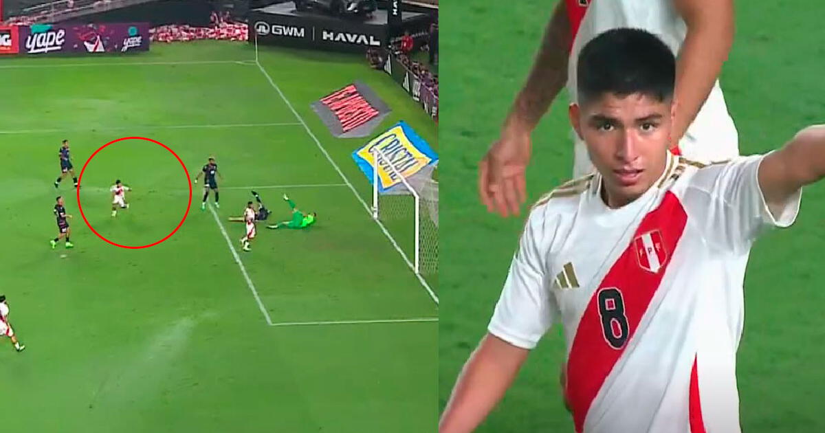 ¡Su primer gol con Perú! Piero Quispe anotó el 3-0 tras espectacular jugada colectiva 