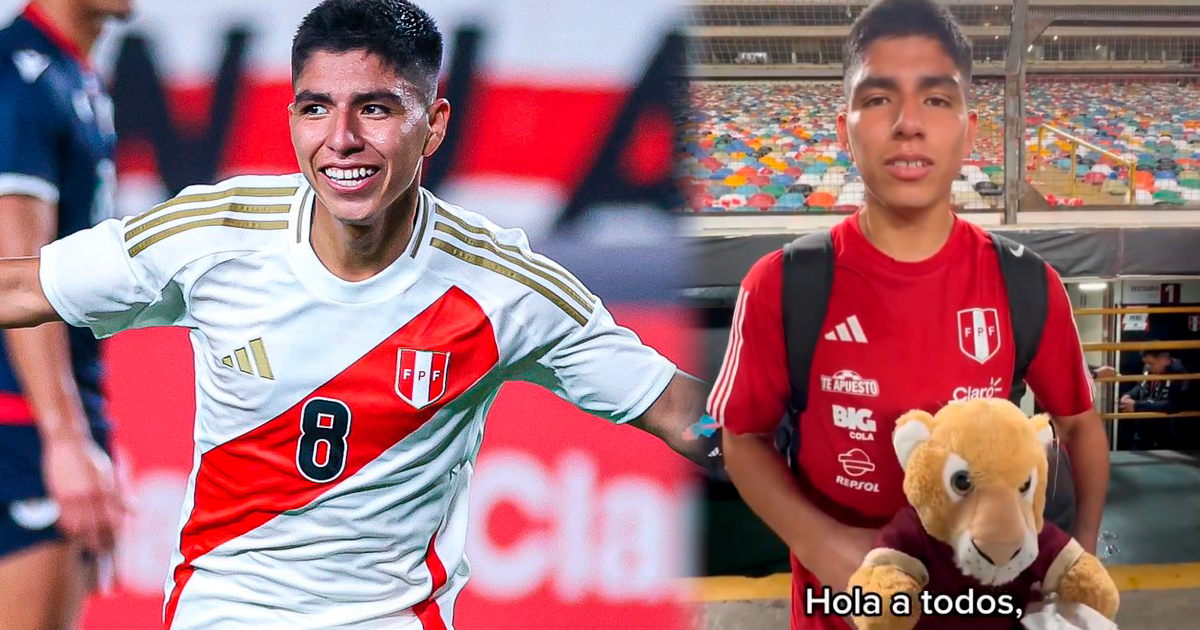 Quispe y su emotivo mensaje a Universitario tras gol con Perú: 