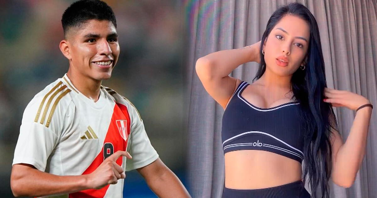 Novia de Piero Quispe le dedicó romántico mensaje tras anotar su primer gol con la selección