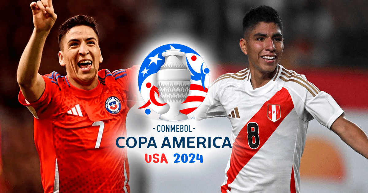 ¿Cuándo juega Perú vs. Chile por la Copa América 2024?
