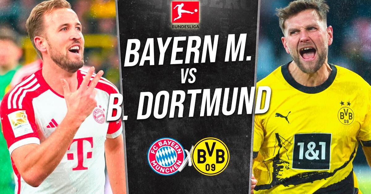 Bayern Múnich vs. Borussia Dortmund EN VIVO: pronósticos, canales y dónde ver la Bundesliga