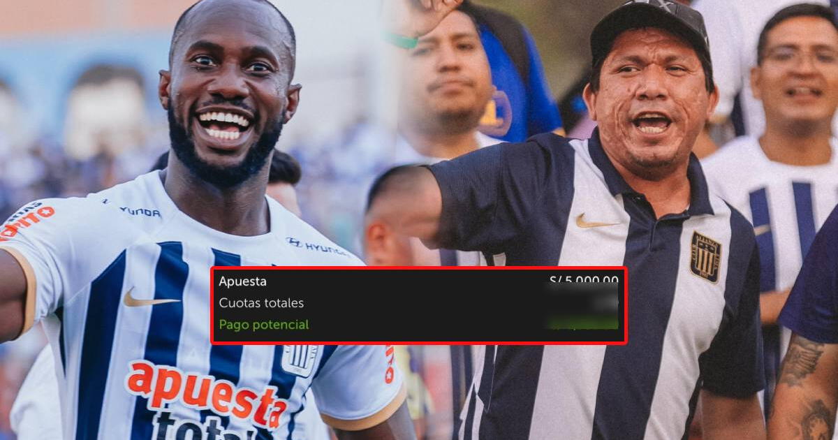 Hincha de Alianza apostó 5 MIL SOLES a favor de su equipo y podría ganar una FORTUNA