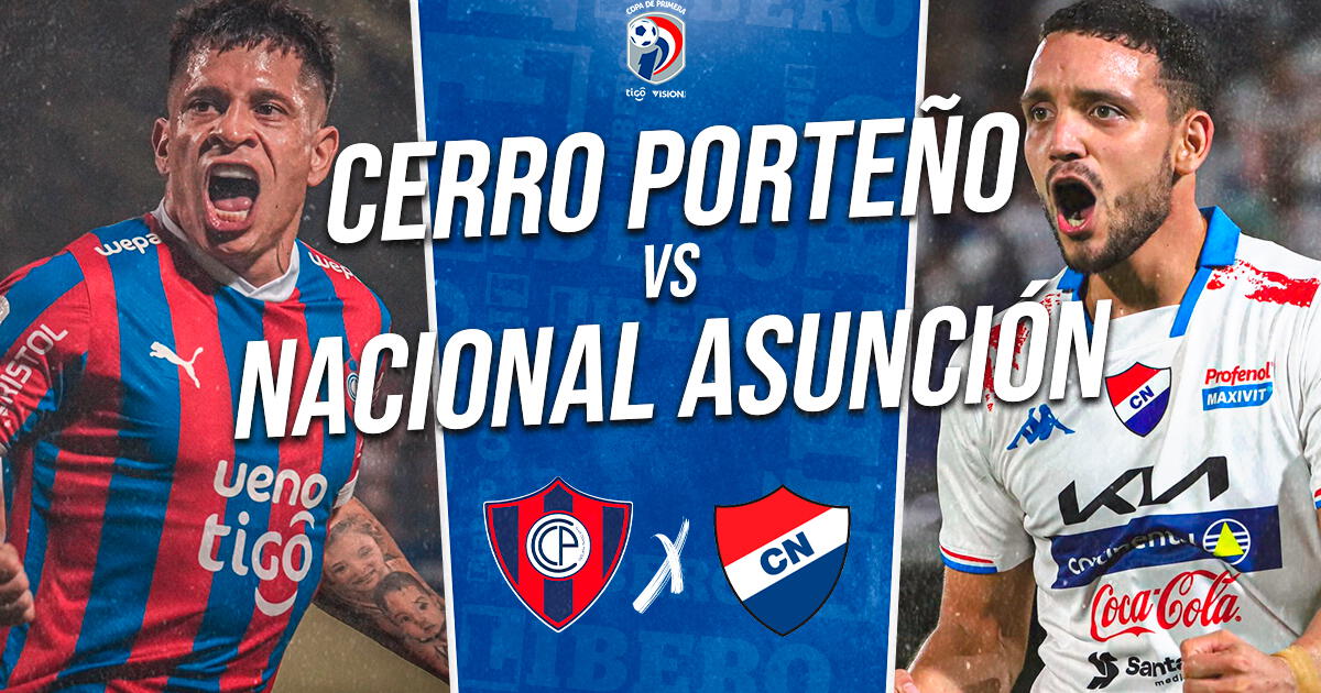 Cerro Porteño vs Nacional EN VIVO vía Tigo Sports: cuándo juega, hora y dónde ver