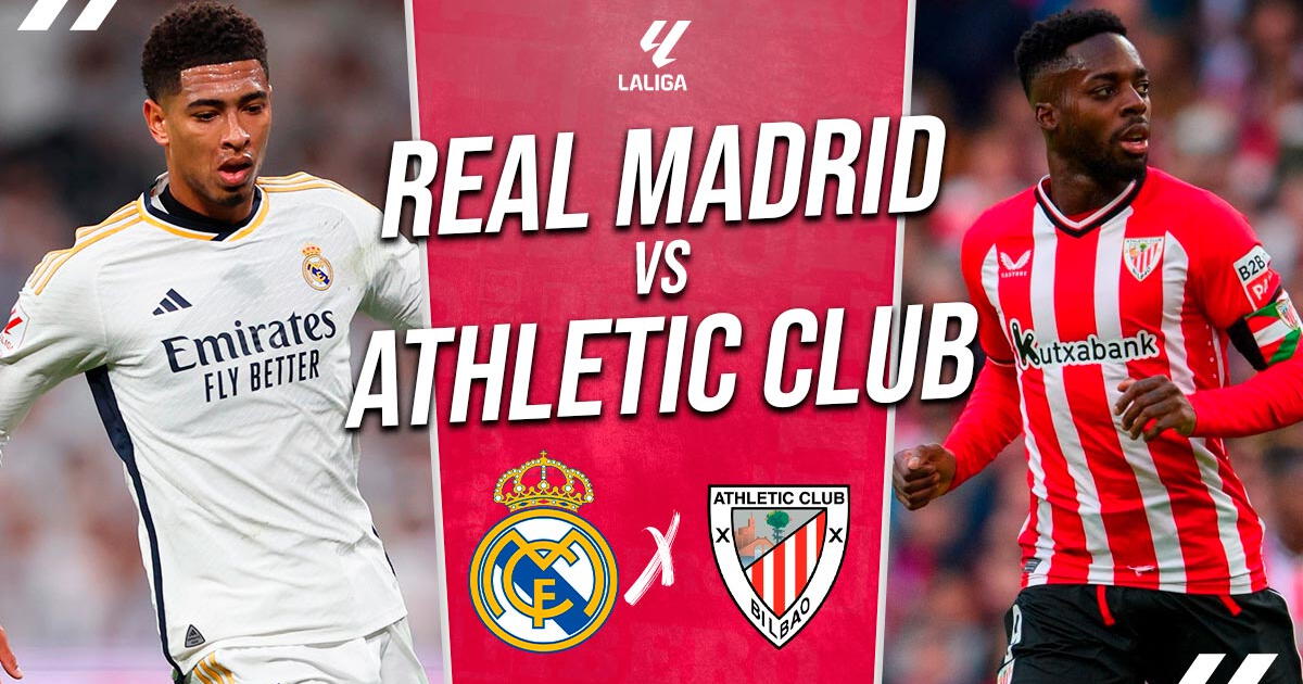 Real Madrid vs. Athletic Club EN VIVO por DirecTV: pronóstico, cuándo juega, hora y donde ver