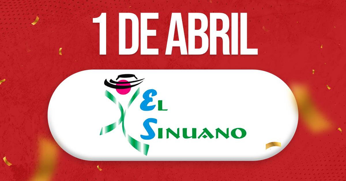 Sinuano Día y Noche del 1 de abril: Números ganadores del juego colombiano