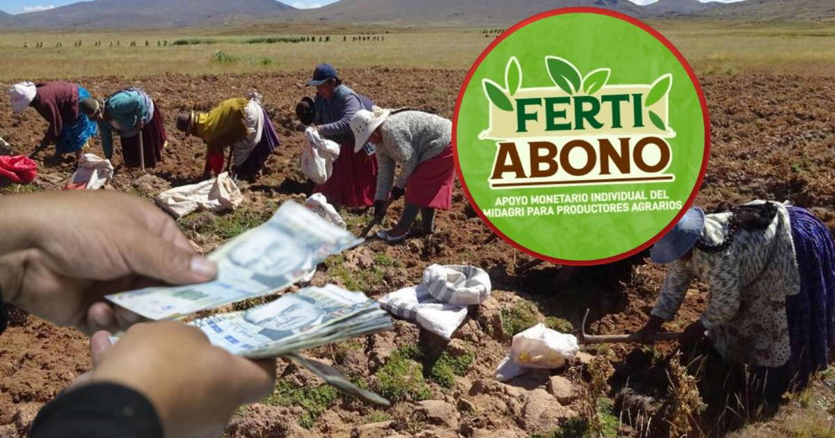 Bono Agrario 2024: ¿Se puede acceder al LINK de consulta para el pago del FertiAbono?