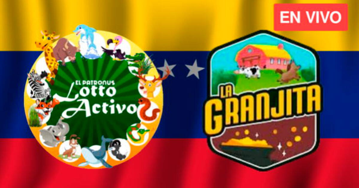 Resultados animalitos Lotto Activo y La Granjita: datos explosivos del 3 de abril