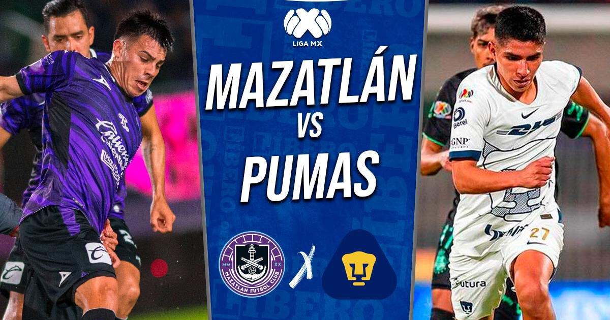 Mazatlán vs. Pumas EN VIVO con Piero Quispe por Azteca Deportes: horario y canal para ver