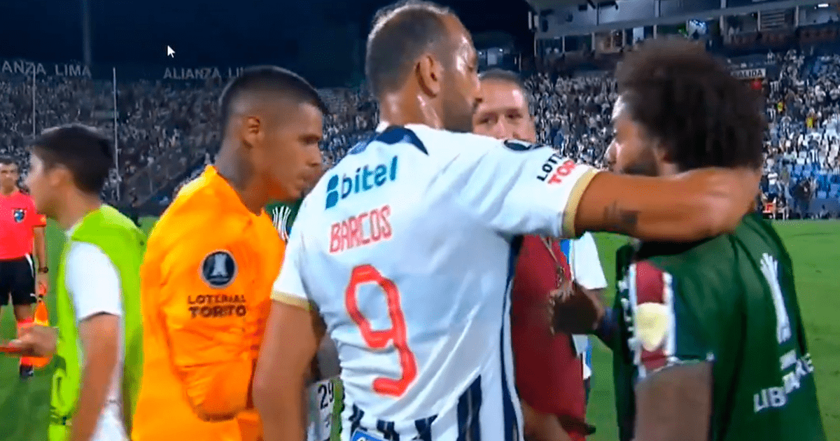 Barcos y Campos se 'pelearon' por la camiseta de Marcelo tras empate de Alianza Lima 
