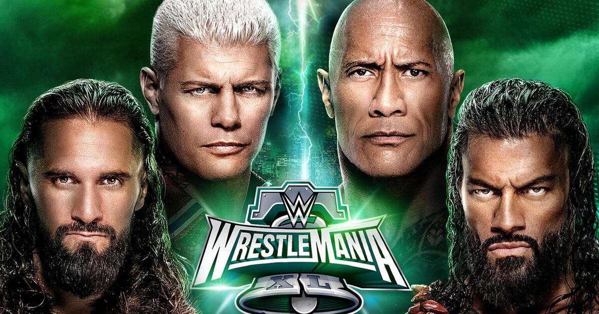 Cartelera confirmada de WrestleMania XL: lista de peleas del evento de la WWE