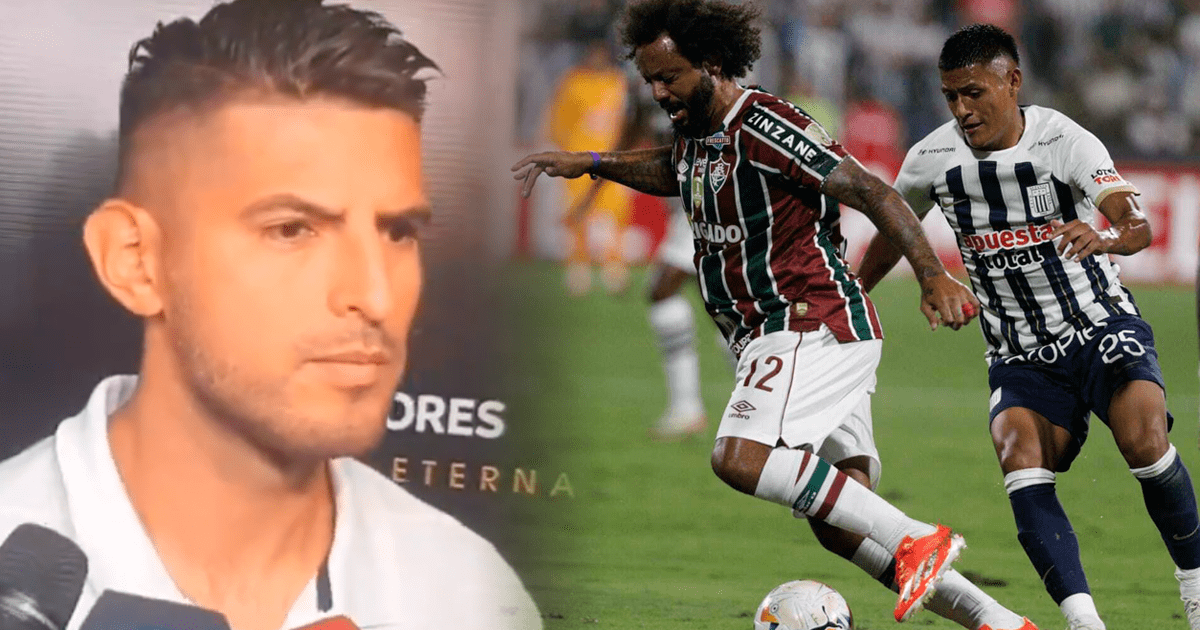 Zambrano mostró su desazón por empate de Alianza ante Fluminense: 